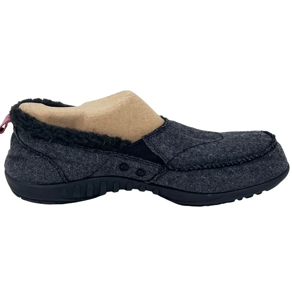 Spenco Mens Siesta Cold Snap Textile EVA Slipper Loafer‎ Gray Size 8M